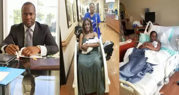 Finally, See How Linda Ikeji’s Baby Daddy Reacted To The Birth Of Their Son 